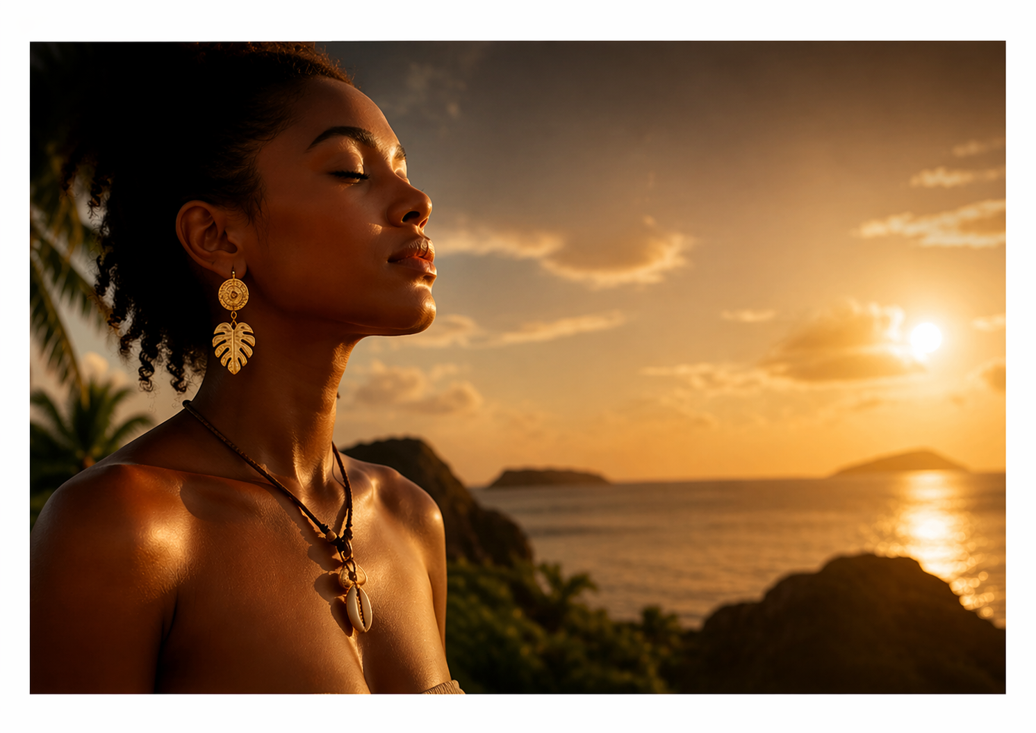 Karaibes Styles — Bijoux des Antilles au coucher du soleil